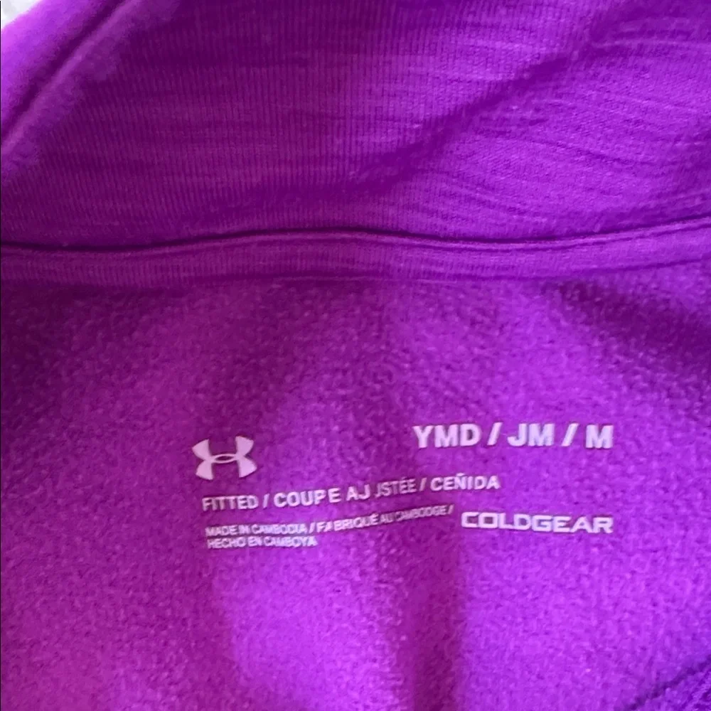 Under Armour Purple ColdGear Top